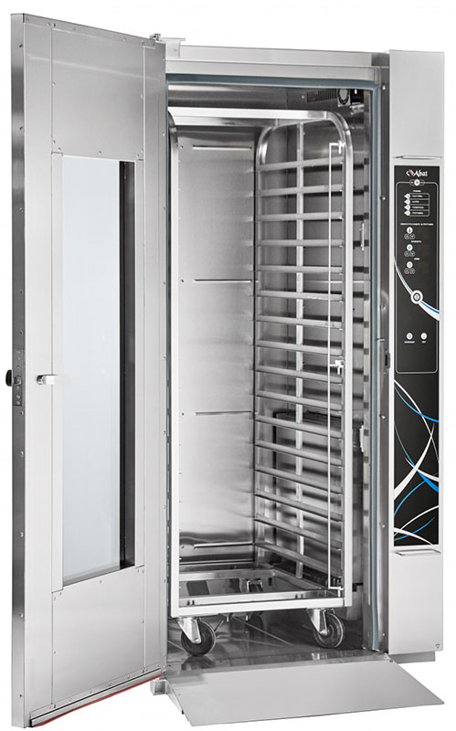 Расстоечный шкаф Abat ШРТ-16П (черный дизайн)