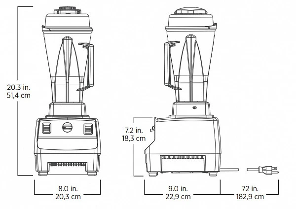 Блендер Vitamix Vita Prep 3 058627-AFB