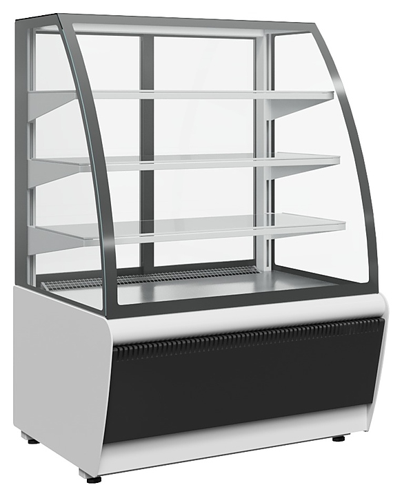 Витрина кондитерская Полюс K70 VV 0,9-1 (ВХСв - 0,9д Carboma Люкс Техно)