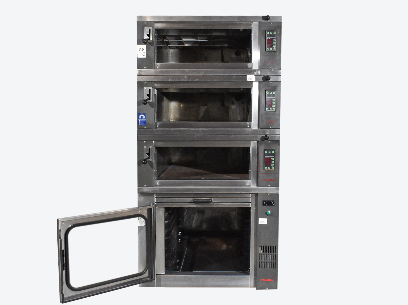 Печь подовая модульная Rubis R2B Pavailler 2 модулей б/у