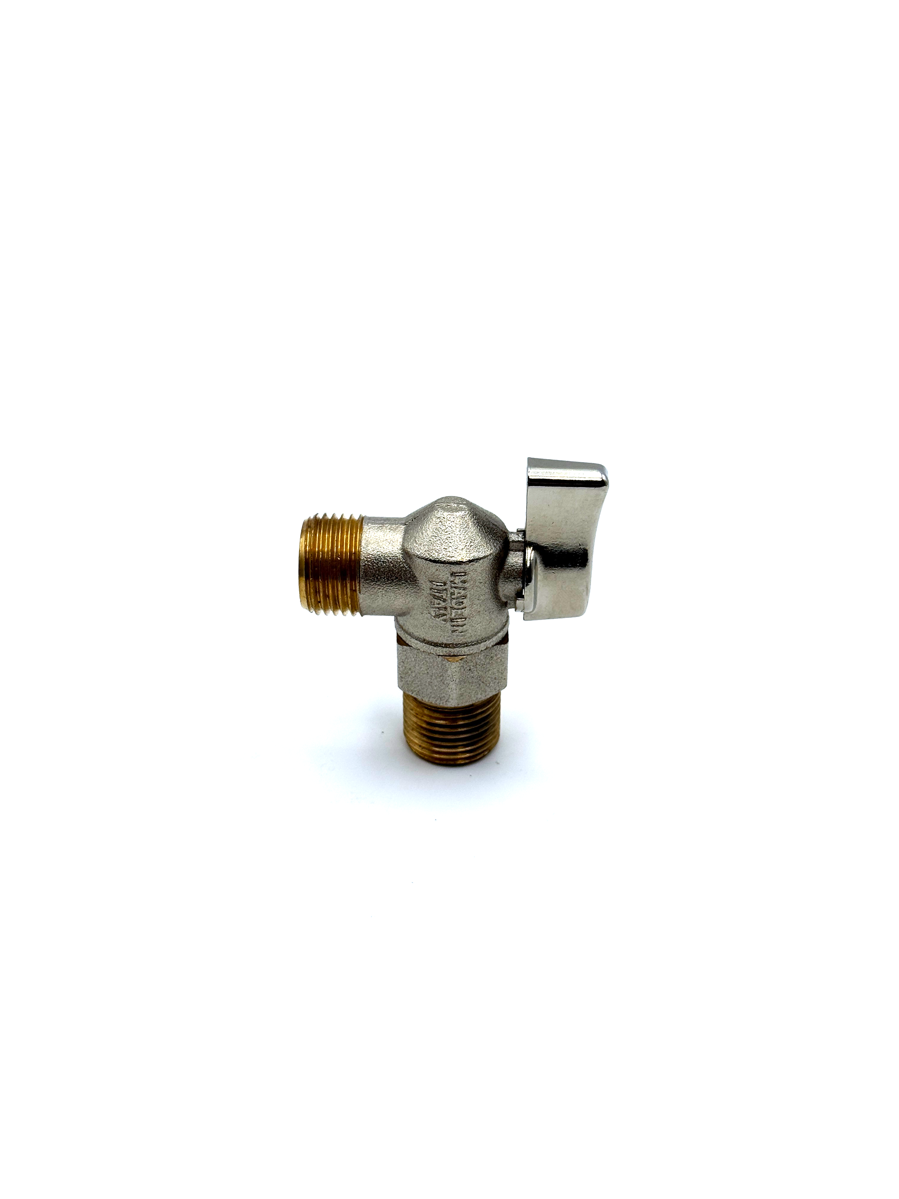 Кран шаровый угловой мини 1/2 КПЭМ