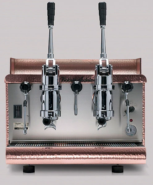 Рожковая кофемашина Victoria Arduino Athena leva 2 copper (57571)