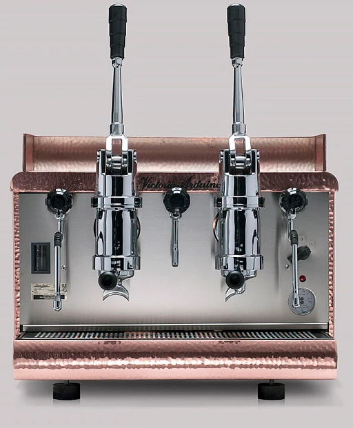 Рожковая кофемашина Victoria Arduino Athena leva 2 copper (57571)