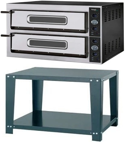 Печь для пиццы Apach AML99X с подставкой