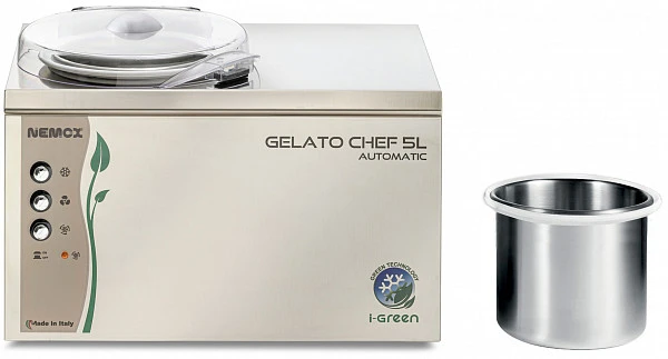 Фризер для мороженого Nemox Gelato Chef 5L Automatic i-Green