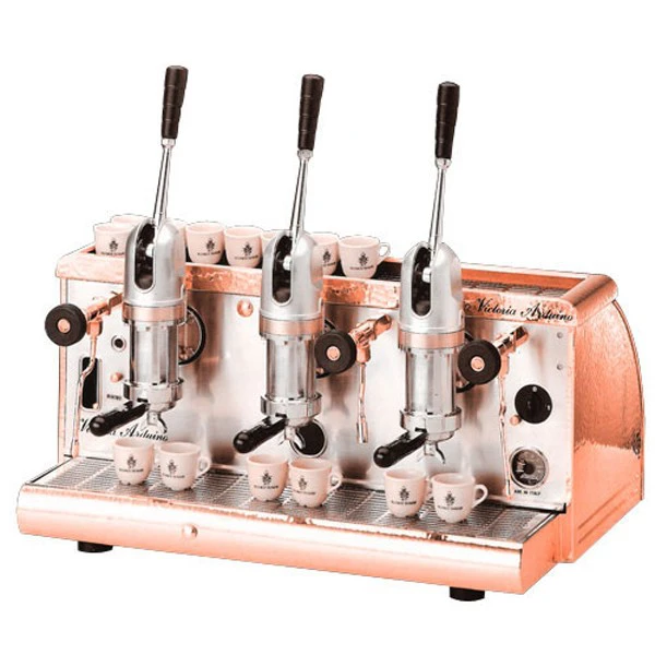 Рожковая кофемашина Victoria Arduino Athena leva 3 copper (57576)