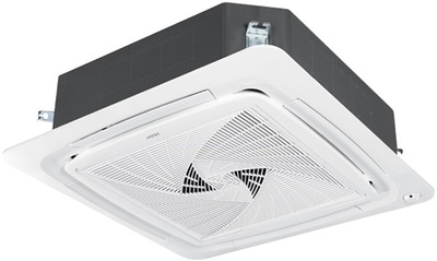 Кондиционер кассетный инвертор. типа Haier ABH105H1ERG/1U105S2SS1FB