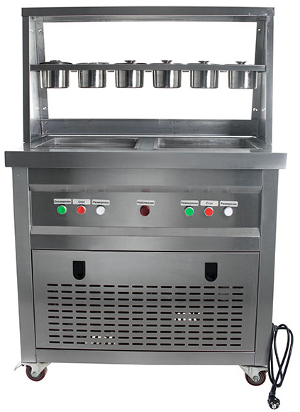 Фризер для жареного мороженого Foodatlas KCB-2F (контейнеры)