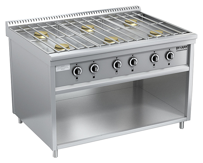 Плита газовая Вулкан ПРГ-IIА-6М Standart (823109)