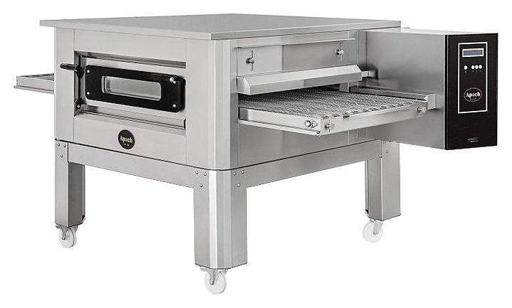 Печь конвейерная для пиццы Apach AMT 50 с подставкой