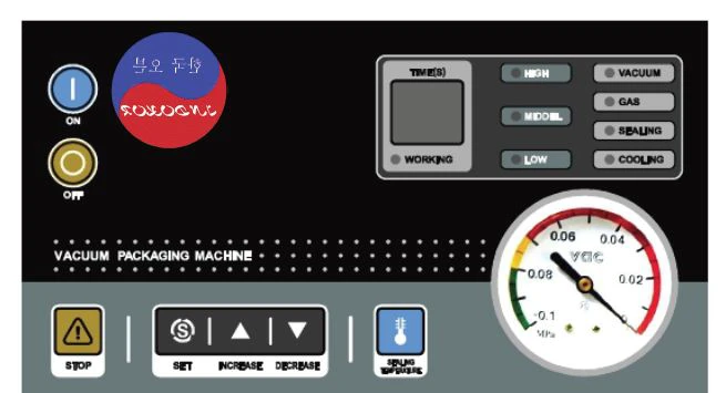 Машина вакуумной упаковки Indokor IVP-350MS с опцией газонаполнения