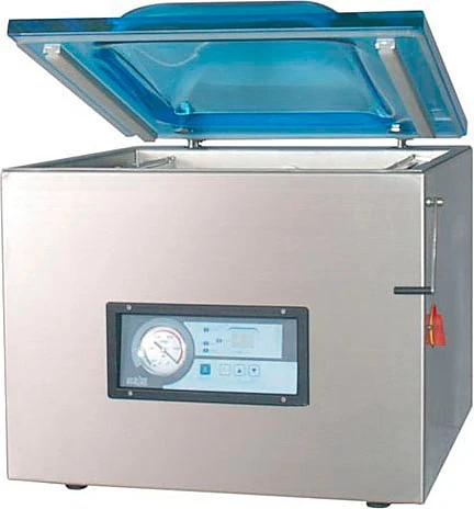 Машина вакуумной упаковки Hualian Machinery HVC-510T/2A-G SS (нерж., газ)