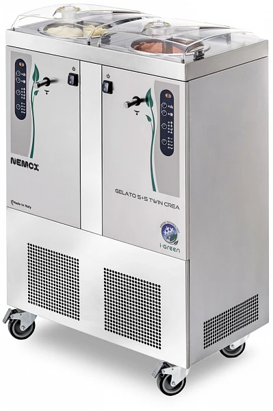 Фризер для мороженого Nemox Gelato 5+5K Twin Crea i-Green