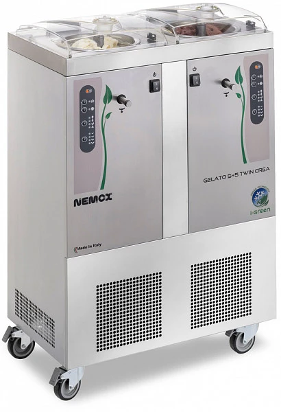 Фризер для мороженого Nemox Gelato 5+5K Twin Crea i-Green