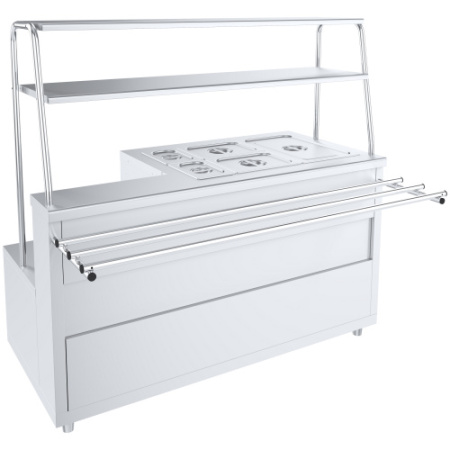 Мармит первых и вторых блюд ПищТех Лира-Профи МЭП-1-2Б/ЛП-01