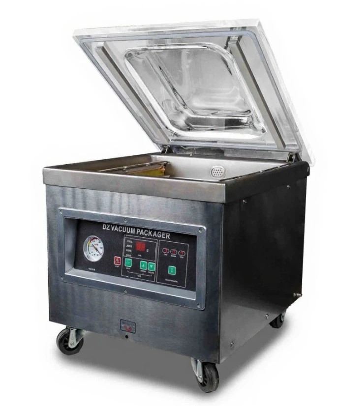 Машина вакуумной упаковки Hualian Machinery DZQ-400/2T (нерж.)