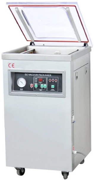 Машина вакуумной упаковки Hualian Machinery DZQ-500/2F SS (нерж., газ)
