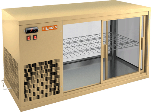 Витрина холодильная Hicold VRL 900 L (Beige) (настольная)
