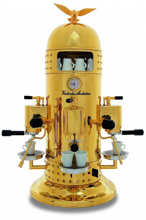 Рожковая кофемашина Victoria Arduino Venus bar 3V brass (57582)