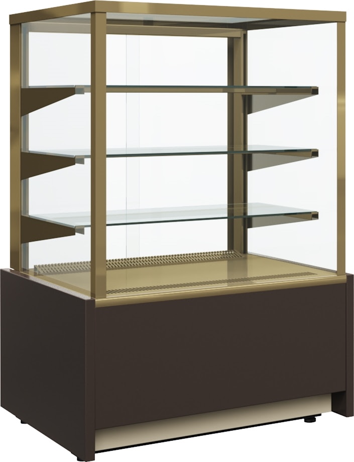 Витрина кондитерская Полюс KC70 VM 1,3-1 LIGHT (ВХСв - 1,3д Carboma Cube)