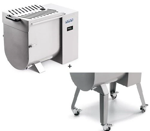 Фаршемешалка Apach AMK50 (220V) на высоких ножках с колесами