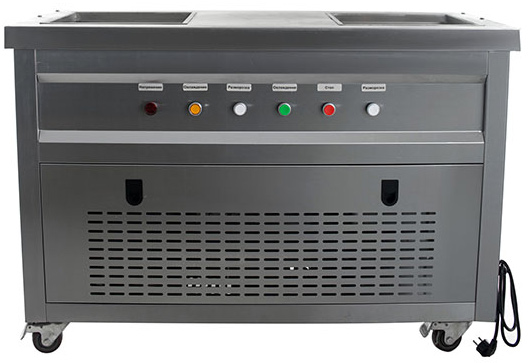 Фризер для жареного мороженого Foodatlas KCB-2F (стол для топпингов) (2 компрессора)