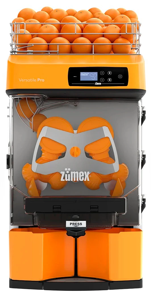 Соковыжималка Zumex Versatile Pro All-in-One UE (Silver) (BH) c подиумом и с держателем