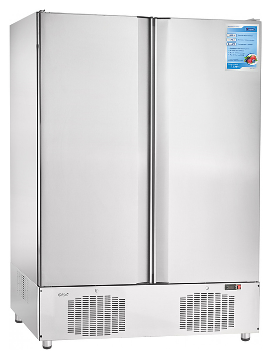 Холодильный шкаф Abat ШХс-1,4-03 (нержавеющая сталь)