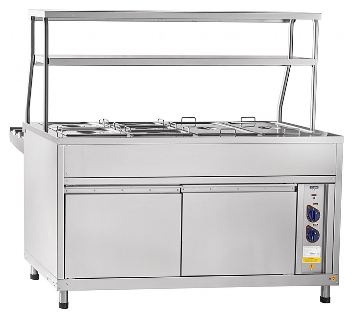 Мармит вторых блюд Abat Аста ЭМК-70КМШ столешница нерж