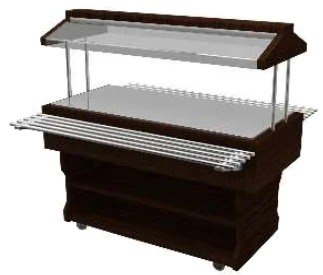 Салат-бар нейтральный Gastrolux ПН-187/W Woodline