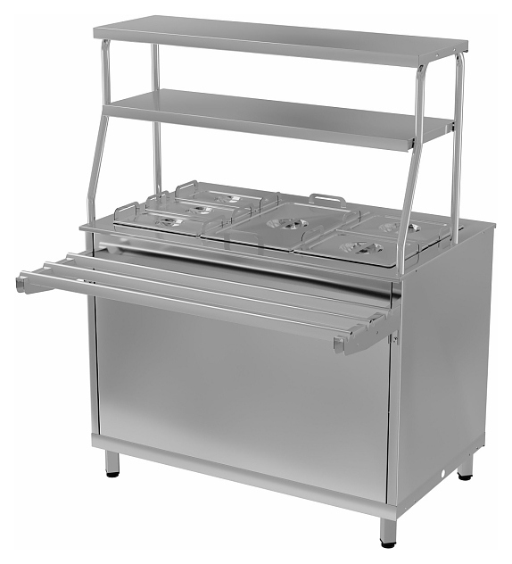 Мармит для вторых блюд Gabino MM2V-10/7 (Столешница нерж)