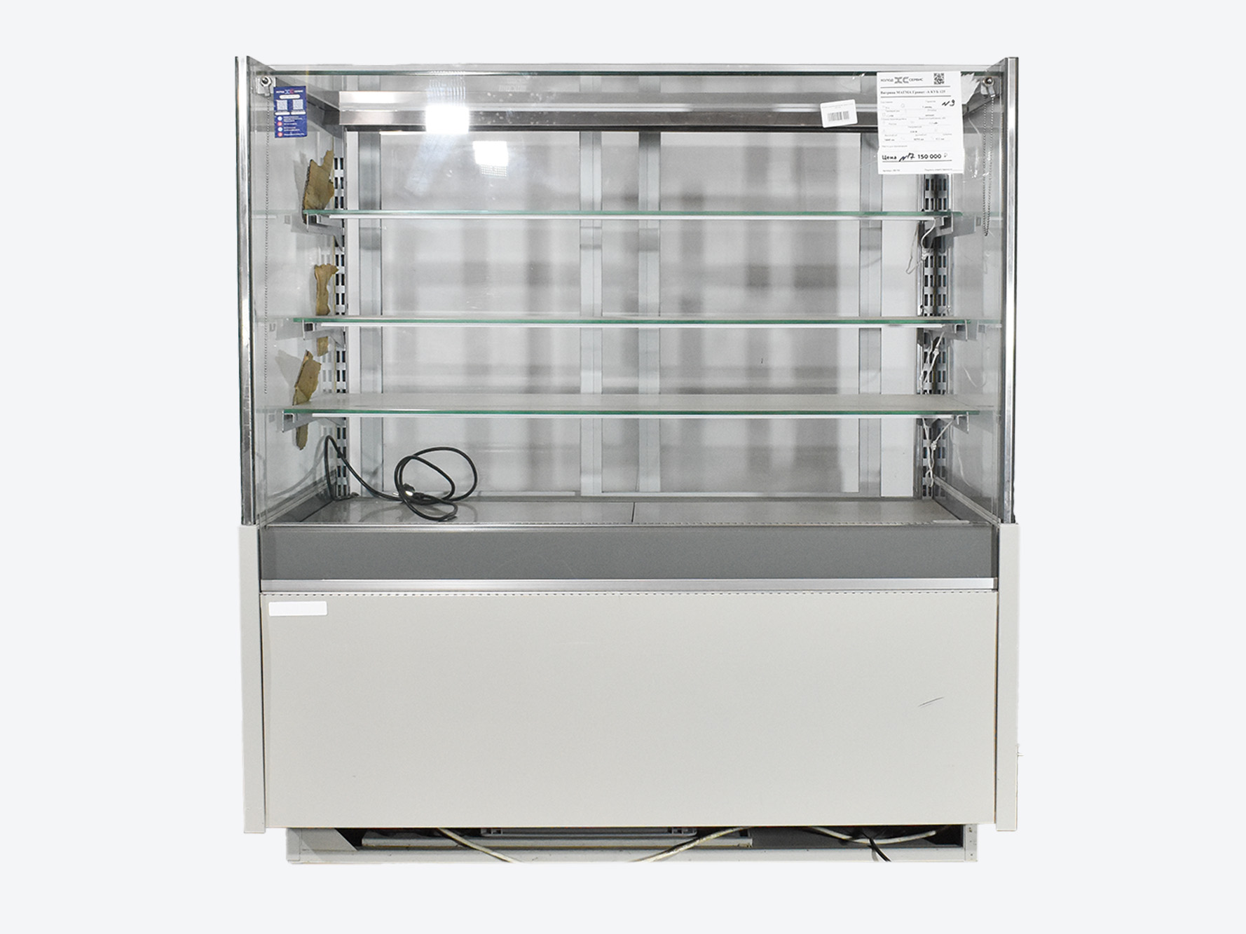 Витрина кондитерская Магма Гранат-А КУБ 125 К б/у