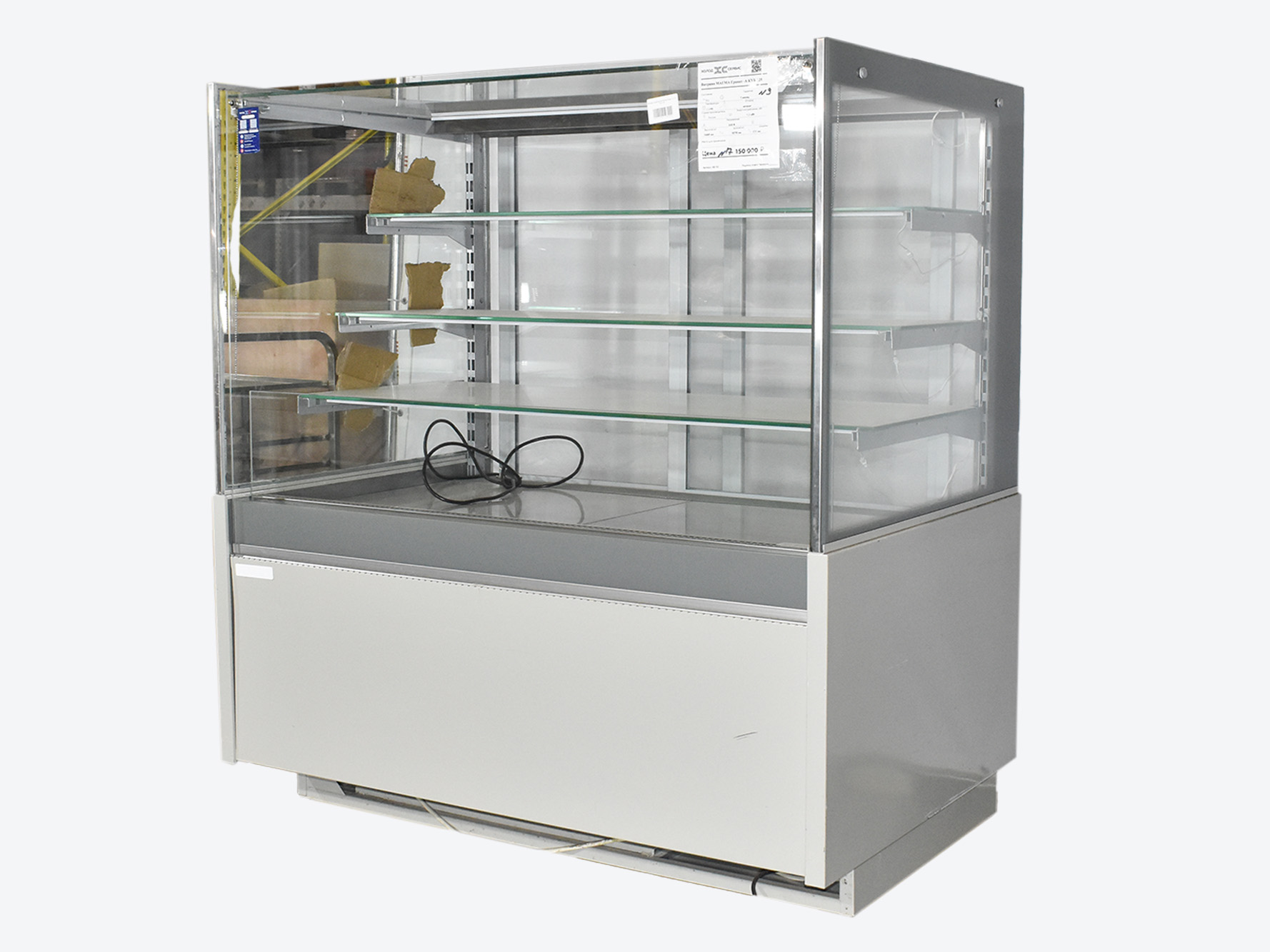 Витрина кондитерская Магма Гранат-А КУБ 125 К б/у