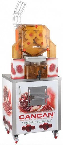 Соковыжималка для цитрусовых CanCan 32 на тележке с емкостью