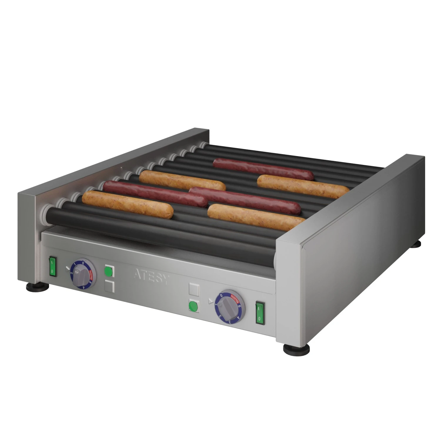 Гриль роликовый Atesy Комбат ГР-14Р-450-02-А