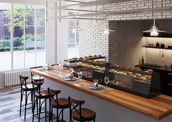 Витрина холодильная настольная Полюс AC38 SM 1,8-11