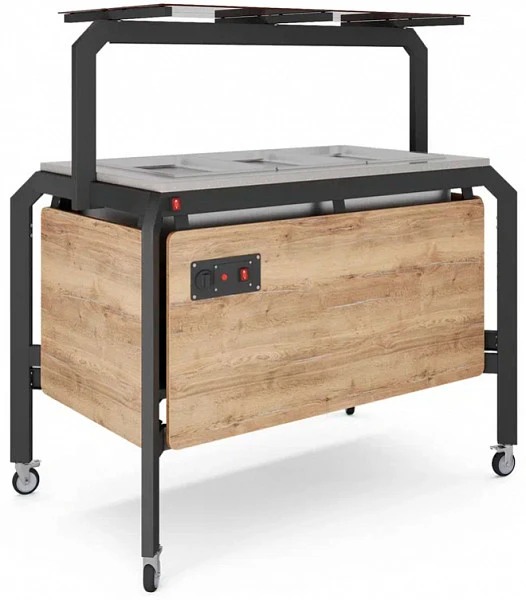 Салат-бар охлаждаемый Кобор AO120 (black/olovo/diamant)