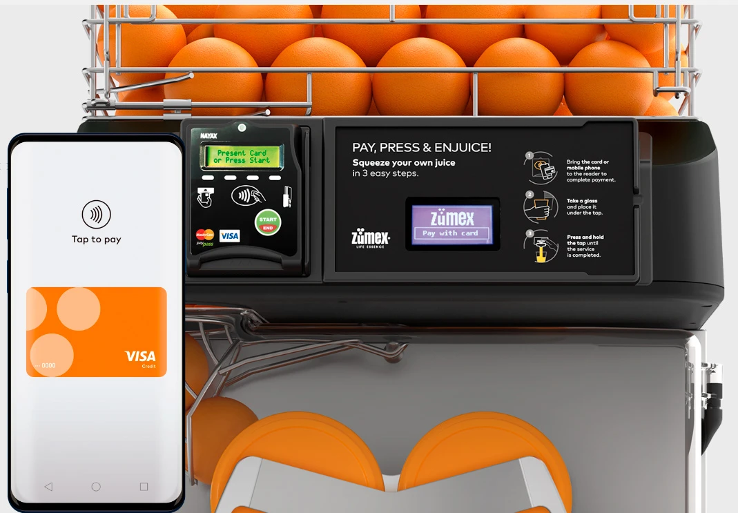 Соковыжималка Zumex New Versatile Pro All-in-One Cashless UE (Orange)