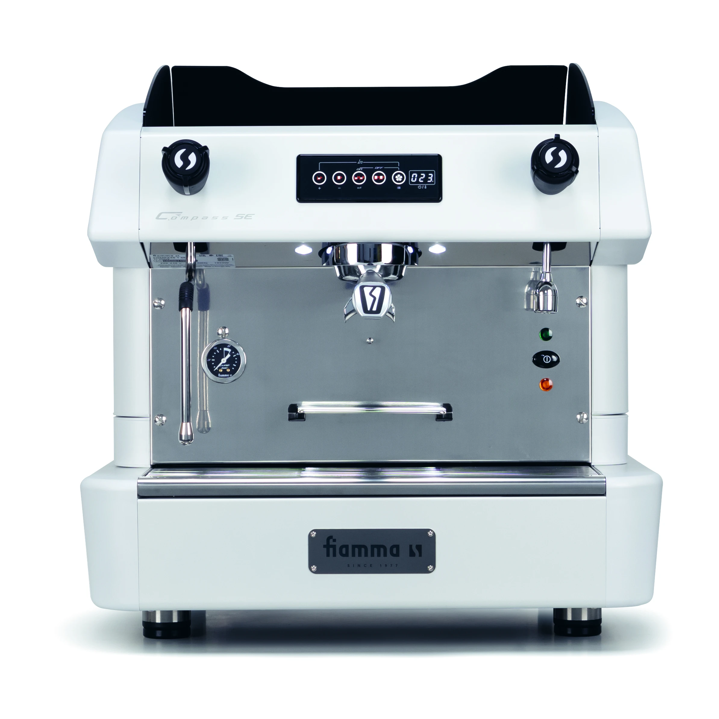 Рожковая кофемашина Fiamma COMPASS 1 SE TC white