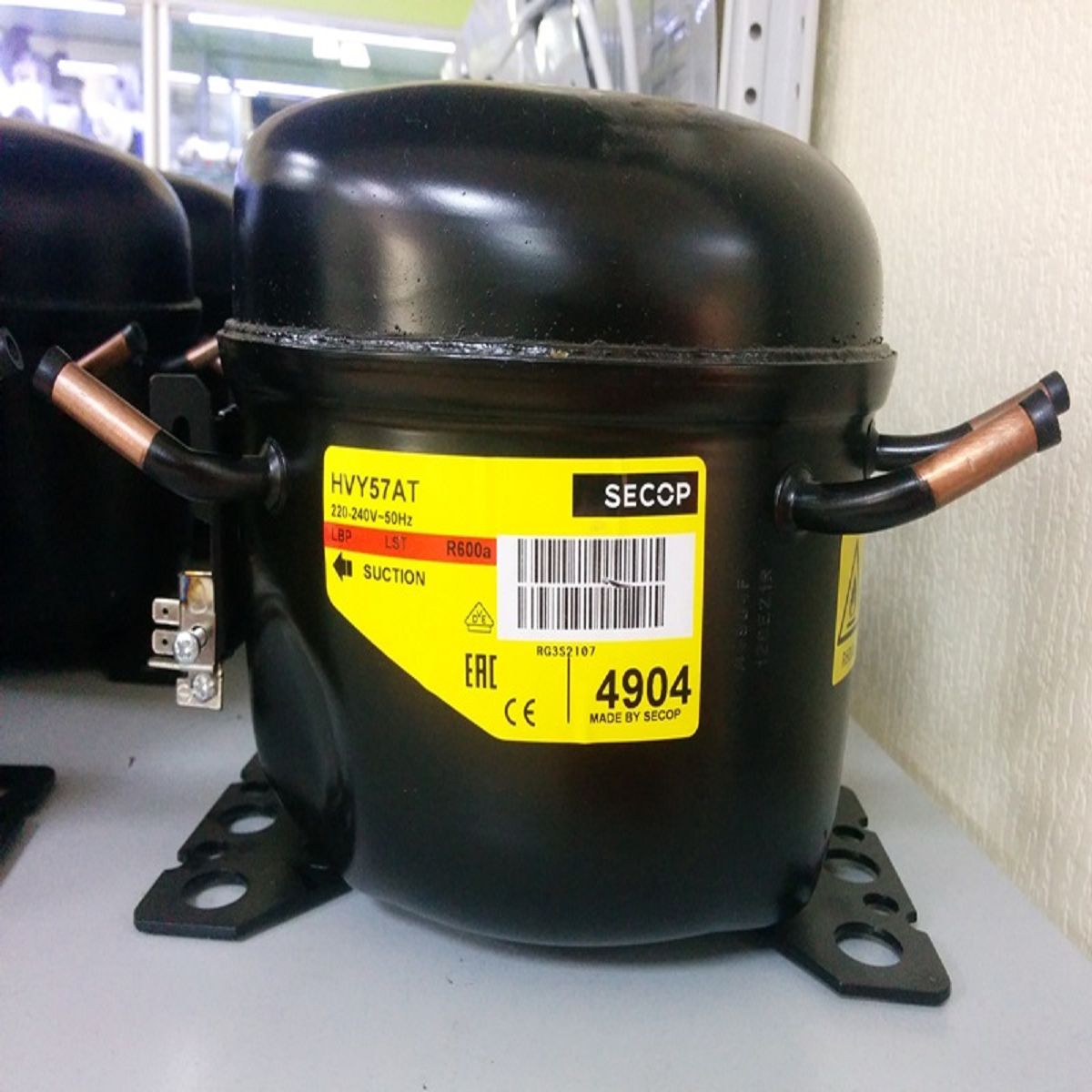 Компрессор HVY 57 AT (R600, 91 Вт при -23.3С)