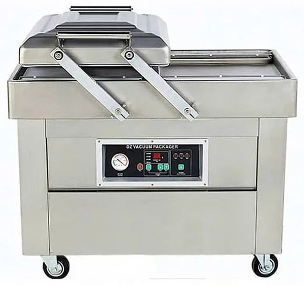 Машина вакуумной упаковки Hualian Machinery DZQ-400/2SB (нерж., газ)