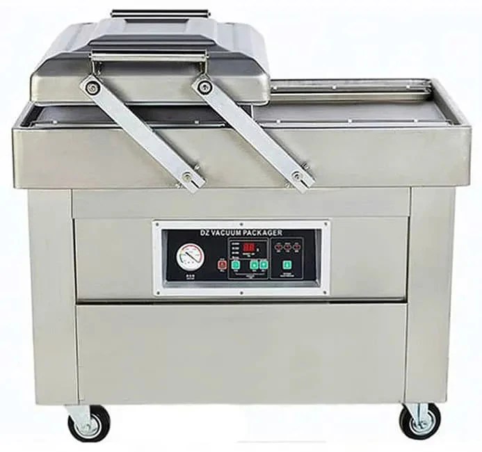 Машина вакуумной упаковки Hualian Machinery DZQ-400/2SB (нерж., газ)