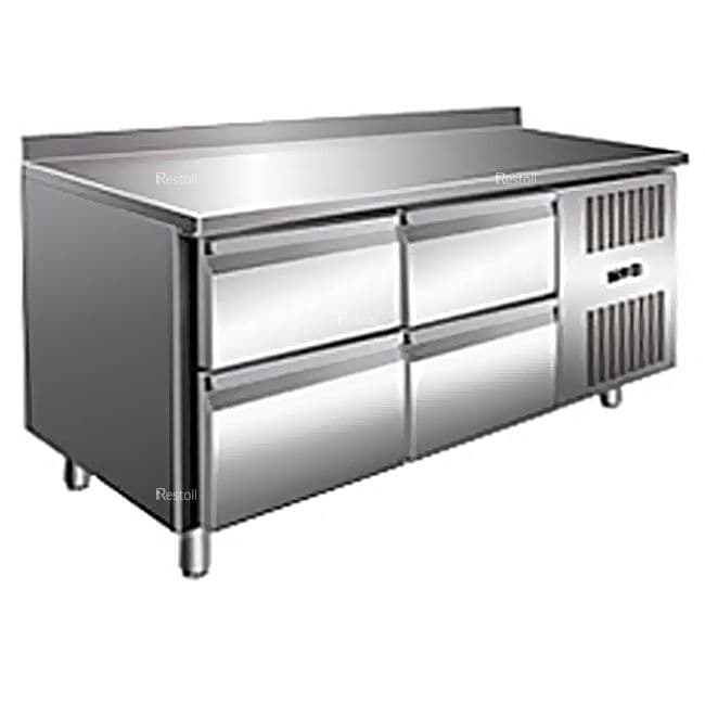Стол холодильный Cooleq GN2240TN (бортик) (4 ящика)