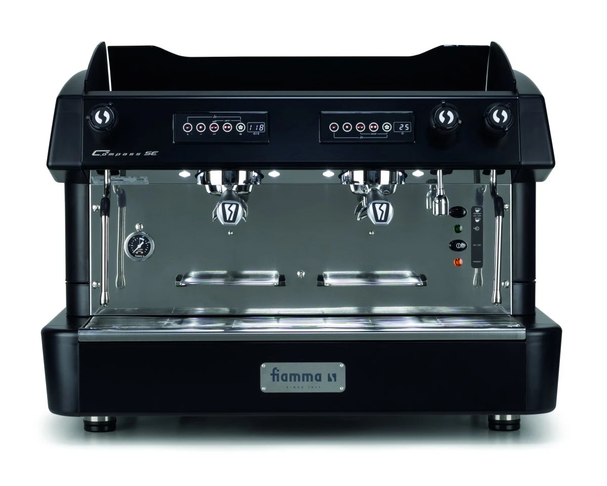 Рожковая кофемашина Fiamma Compass 2 SE TC Black