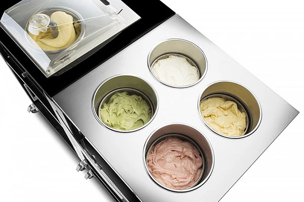 Фризер для мороженого Nemox Gelato 6K T - Mobile i-Green Black