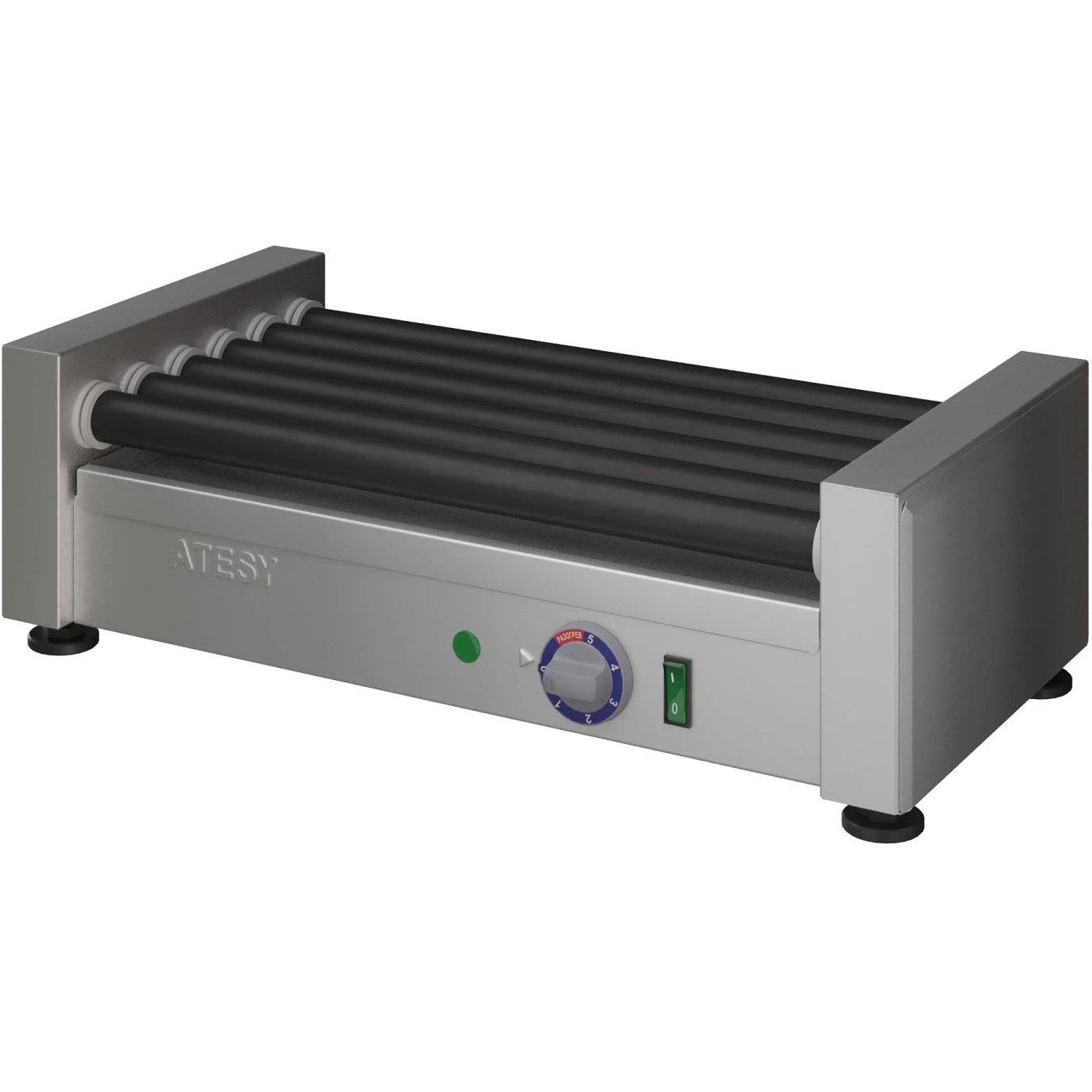 Гриль роликовый Atesy Комбат ГР-6Р-450-02-А