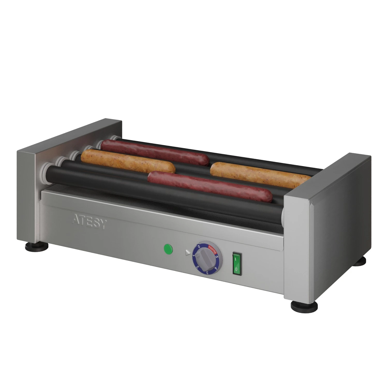Гриль роликовый Atesy Комбат ГР-6Р-450-02-А