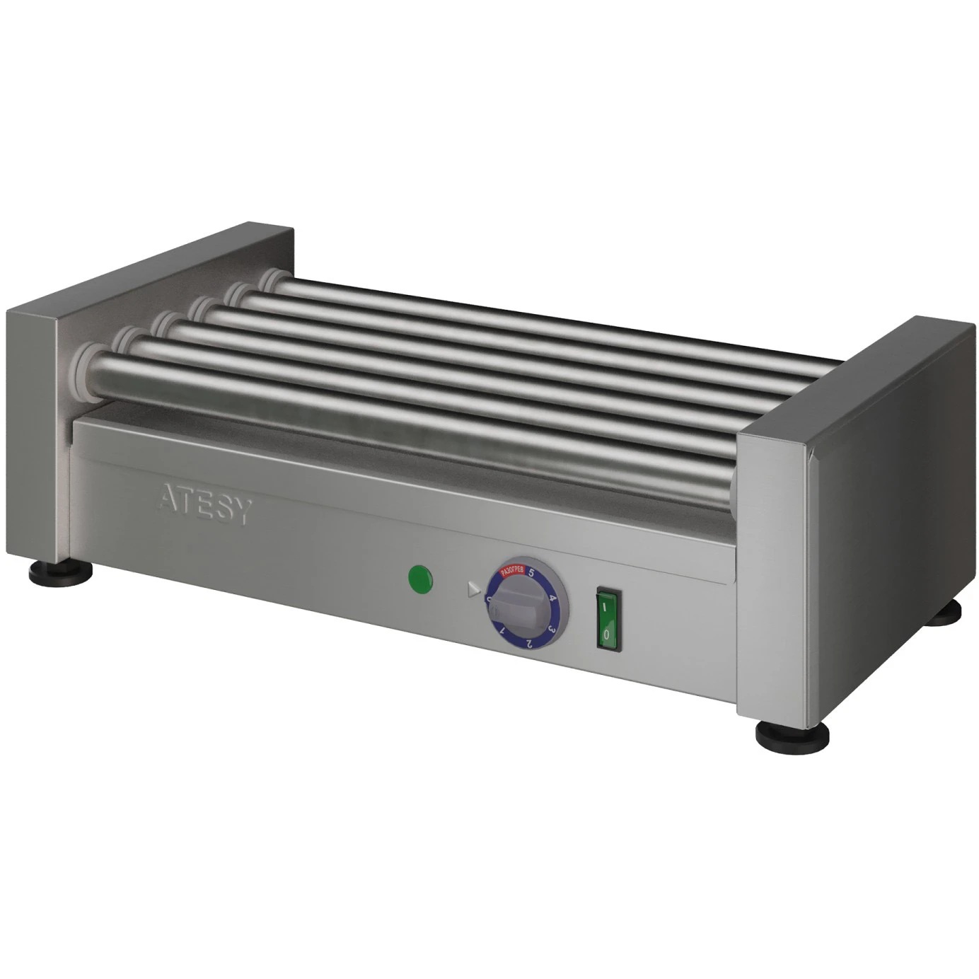Гриль роликовый Atesy Комбат ГР-6Р-450-02