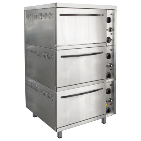 Шкаф жарочный ПищТех ШЭЖП-3-Н2 (полностью нерж.)