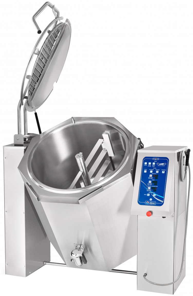 Котел пищеварочный Abat КПЭМ-350-ОМ2 (со сливным краном)